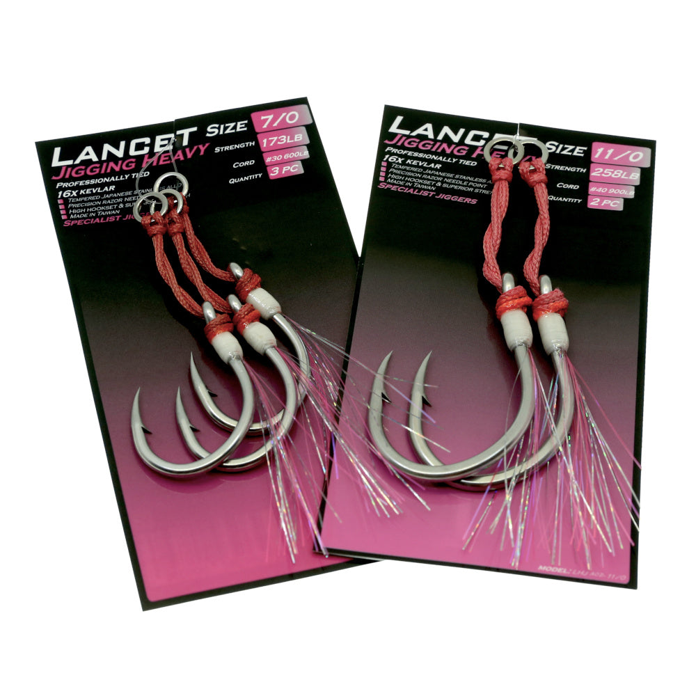 Lancet - Jigging Heavy Assist: Kevlar Needle Point