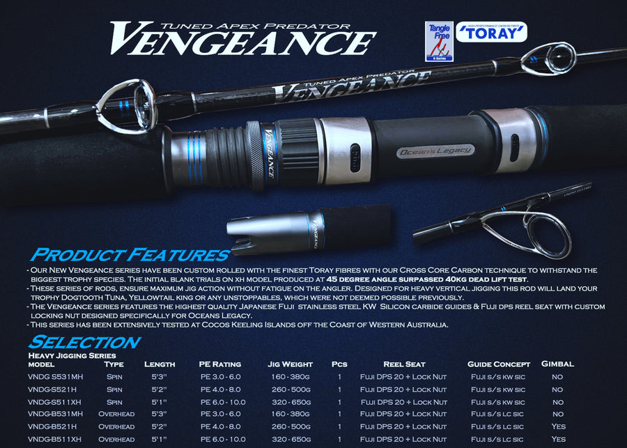 Vengeance - Heavy Jigging Series